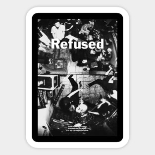 REFUSED BAND Sticker